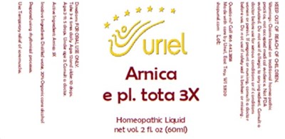 Arnica e pl. tota 3X Liquid - Arnica e pl. tota 3X Liquid